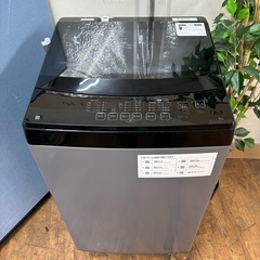 I345 🌈 ジモティー限定価格！ 2022年製♪ NITORI 洗濯機 （6.0㎏） ⭐ 動作確認済 ⭐ クリーニング済