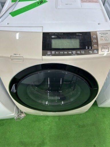 ご来店時、ガンお値引き‼️HITACHI(日立) 2015年製 10.0kg/6.0kg ドラム式洗濯機乾燥機