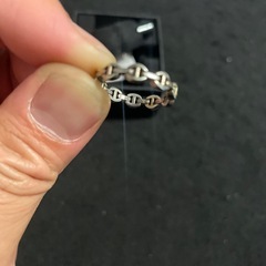 ホーセンブース HOORSENBUHS HB204/ 7 マイクロ トライリンク リング 指
輪 US7 