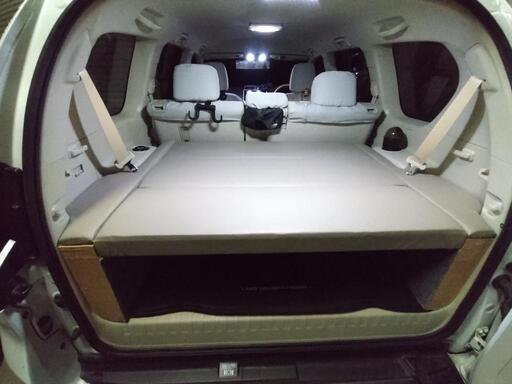 プラド150系 m.flat ベッドキット レザー 車中泊 日本製 プラド ベッド 