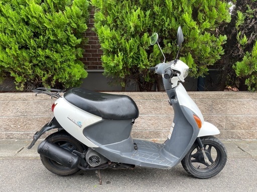 10月限定配送無料！総額6.5万円！整備済み エンジン絶好調  すぐ乗れます SUZUKI レッツ4  4スト 原付き  デリバリー Uber Eats  No.2