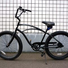 ☆ELECTRA BICYCLE ビーチクルーザー 24×3.0 変速無し コースターブレーキ エレクトラバイシクル ブラック 札幌 北20条店