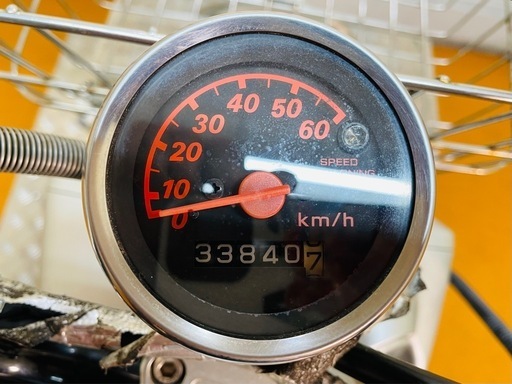 33840 km ☆始動動画あり☆ ズーマー AF58 ホンダ 原付 神戸市のホンダ