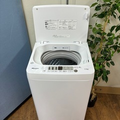 I705 🌈 ジモティー限定価格！ 2022年製の美品！ Hisense 洗濯機 （5.5㎏）ガラストップデザイン♪ ⭐ 動作確認済 ⭐ クリーニング済