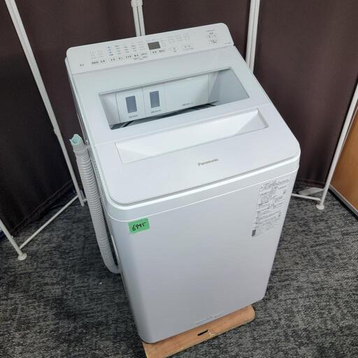 6995‼️配送設置は無料‼️スマホ遠隔洗濯✨洗剤自動投入✨最新2023年製✨Panasonic 8kg 洗濯機 インバーター付きモデル