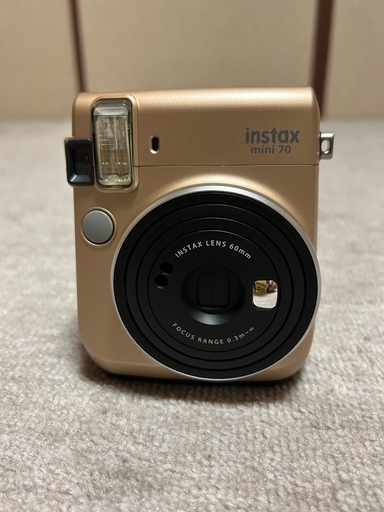 FUJIFILM チェキ instax mini70 ゴールド