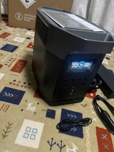 超美品　ECOFLOW DELTA2 1024Wh 年末ごろまでに出品