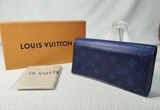 LOUIS VUITTON/タイガラマモノグラムブルー長財布\n