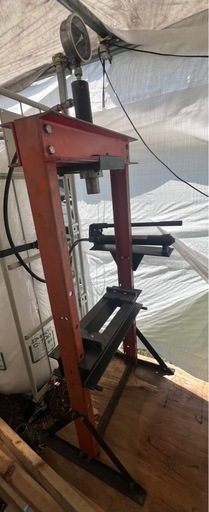 油圧プレス   メーター付 　12ｔ　門型プレス機 　完成品