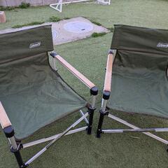 Coleman コールマン ツーウェイキャプテンチェア（グリーン） 2つセット