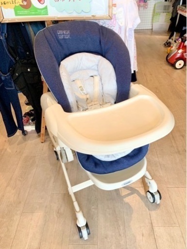 ■店頭引取限定■美品☆コンビ　電動ハイローチェア  ネムリラオートスイングlotte♪
