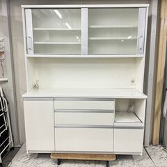 19527 2枚ガラス扉キッチンボード　幅160 NITORI 19527 2枚ガラス扉キッチンボード 幅160 NITORI キッチンボード