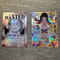 シャンクス （SR-SPC）、モンキー・D・ルフィ(OP09-118)