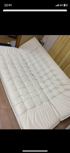 綺麗　ニトリ　Nシールド　ホワイト　ソファーベッド　ソファー　ベッド　ニトリ