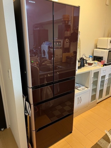 HITACHI 6ドア冷蔵庫 R-XG5100G 505L