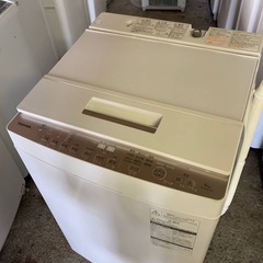 ♦️ TOSHIBA 電気洗濯機 【2018年式】 AW-BK8D7