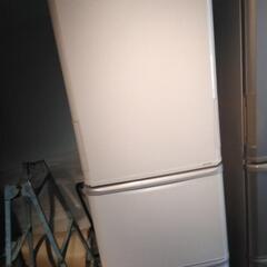 シャープ3ドア冷蔵庫SJ-W352D-N350Lシャンパンゴールド18年製配送無料