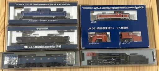 Nゲージ】冬景色ジオラマ車両セット