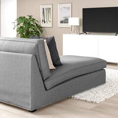 【大幅値下げ】IKEA シーヴィク 寝椅子×2台 ライトグレー