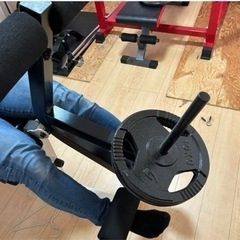 レッグエクステンション&レッグカール