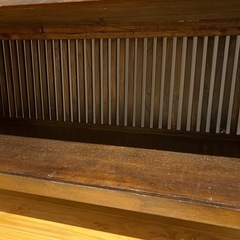 GO-171】九州民芸家具？ 本棚 木製ラック 昭和レトロ アンティーク