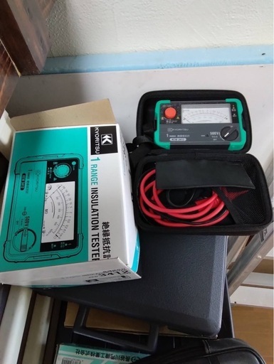 共立電気計器 KEW3411絶縁抵抗計 1000V 『3411共立』 KYORITSU