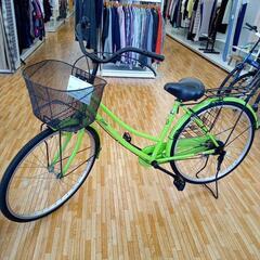 ☆ジモティ割あり☆ 自転車 モスグリーン 28インチ クリーニング済 YJ3747