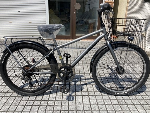 【24インチジュニア】美品❗️外装6段変速　24x2.10 太いタイヤ使用❗️サドル新品❗️若林自転車　膳所店　SALE中❗️