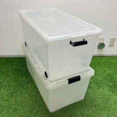 いくつでも！無料！収納BOX 衣装ケース　深型キャスター付きコンテナ