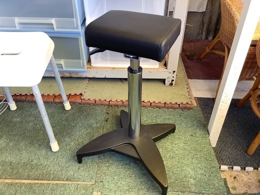 【リサイクルサービス八光】幅38cm　調整付き 上下肢台　ブラック　SAF-BK1