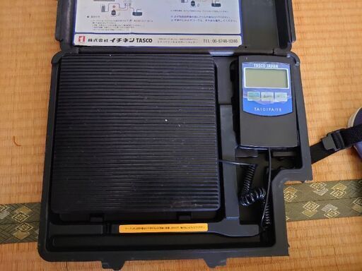TA101FA/FBタスコ 冷媒 スケール 計り