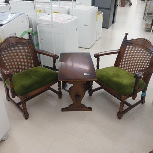 ★ジモティ割あり★ 応接3点ｾｯﾄ 現状販売 (H)--× (W)--× (D)--【joh 2353】