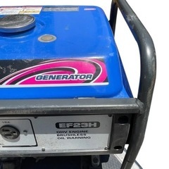 中古 ヤマハ ガソリンエンジン発電機 EF23H