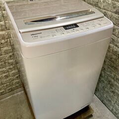 大阪送料無料★3か月保障付き★洗濯機★2021年★ハイセンス★7.5kg★HW-DG75A★S-495