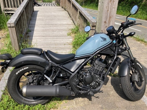 【期間限定】Honda reble250 バイク 水色  ホンダ　レブル