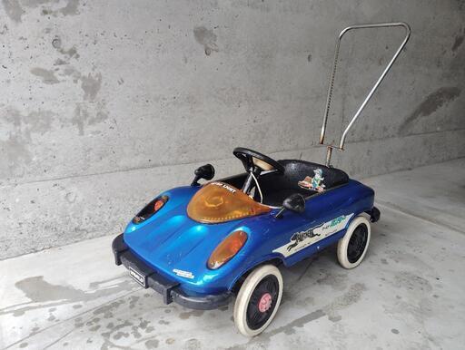 昭和レトロ　足踏みペダルカー　ワールドパンサー！スーパーカー　　当時物　現状渡し