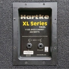 Hartke 115XL ハートキー 15インチ ベースキャビネット ベース スピーカー 200W 8Ω Bass XL series ウーハー アルミコーン ①