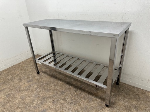 アズマ　azuma　業務用　ステンレス　作業台　厨房　飲食店　W１２００ｘD４５０ｘH８００ｍｍ