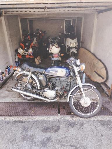 YAMAHA Yb-1 2st エンジン実働 50cc MT