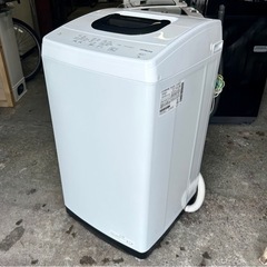札幌市内配送可 美品 22年製 日立 HITACHI 5kg 全自動洗濯機 NW-50G-W 