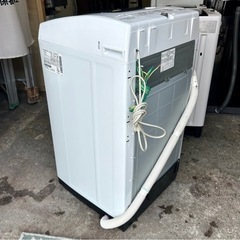 札幌市内配送可 美品 22年製 日立 HITACHI 5kg 全自動洗濯機 NW-50G-W 