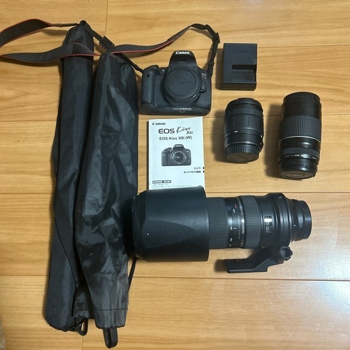 一眼レフ TAMRON キャノン用 超望遠ズームレンズ 150-600mm / Canon eos kiss x8i