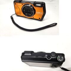 現状品 リコー コンパクトデジタルカメラ WG-6 オレンジ 充電器欠品 デジカメ 防水 耐衝撃 防塵 耐寒 RICOH 札幌市 平岸店