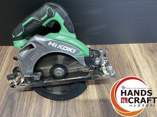 【中古】HIKOKI マルノコ 丸ノコ 165mm C3606DA バッテリー×1 充電器付き