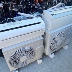 2台日立エアコン