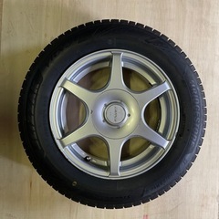 ★175/65R14 冬タイヤ ブリジストン ブリザック VRX3 ZAPPERアルミ付き 4本セット スタッドレスタイヤ