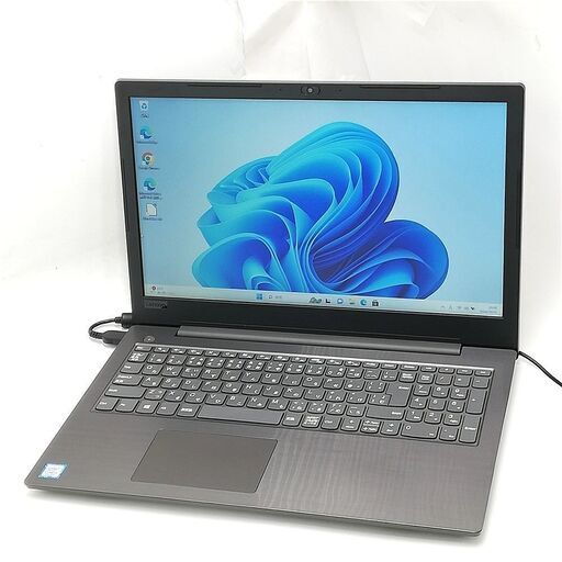 赤字覚悟 美品 高速SSD 15.6型ワイド ノートパソコン Lenovo V330-15IKB 第8世代Core i3 無線 Wi-Fi Bluetooth Webカメラ Windows11 Office