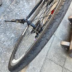 クロスバイク　ＨＵＭＭＥＲ　７００ｘ２８ｃ　６変速　黒　配達可能