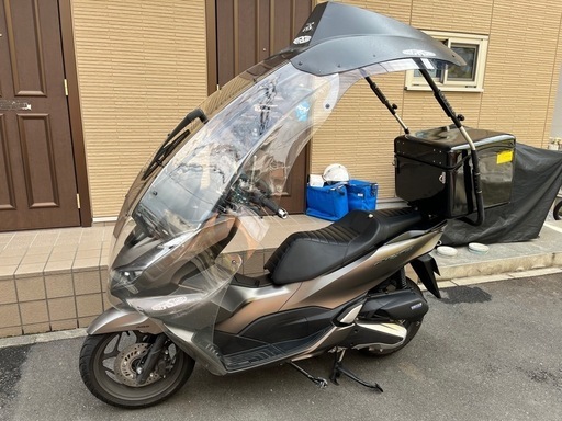 渋谷区/PCX160/2023年モデル/ルーフシールド / 走行距離 1.1万㎞