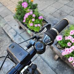 ＭＴＢ自転車　２６インチ　3x６変速　ライト　付き　黄色　配達可能